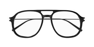 Saint Laurent Sl 626 Unisex Black Pilot Eyeglasses