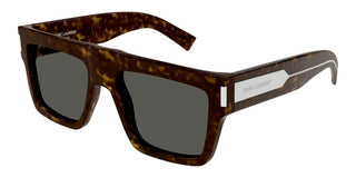 Saint Laurent SL 628 men Havana Squared Sunglasses