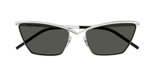 Saint Laurent SL 637 women Silver Cat Eye Sunglasses