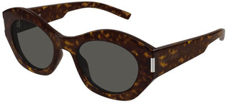 Saint Laurent SL 639 women Havana Cat Eye Sunglasses