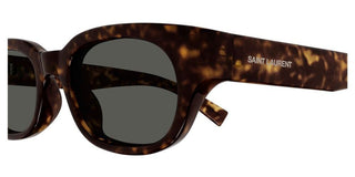 Saint Laurent SL 642 unisex Havana Squared Sunglasses