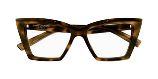 Saint Laurent SL 657 OPT women Havana Cat Eye Eyeglasses