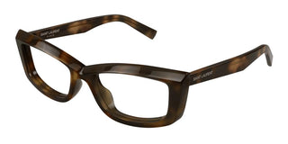 Saint Laurent SL 658 OPT women Havana Cat Eye Eyeglasses