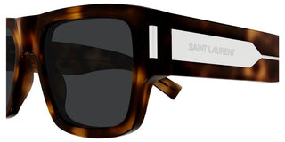 Saint Laurent SL 659 men Havana Squared Sunglasses