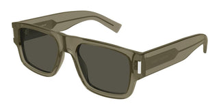 Saint Laurent SL 659 men Green Squared Sunglasses