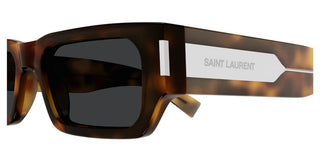 Saint Laurent SL 660 unisex Havana Squared Sunglasses