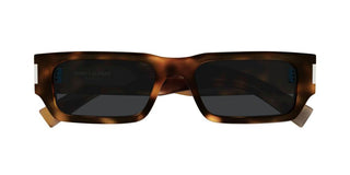 Saint Laurent SL 660 unisex Havana Squared Sunglasses