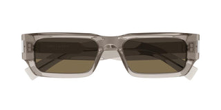 Saint Laurent SL 660 unisex Brown Squared Sunglasses