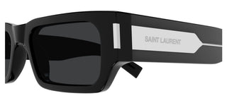 Saint Laurent SL 660/F unisex Black Squared Sunglasses