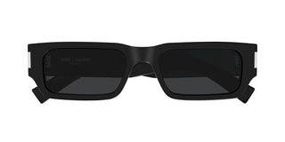 Saint Laurent SL 660/F unisex Black Squared Sunglasses