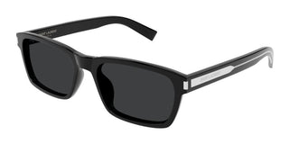 Saint Laurent SL 662 men Black Squared Sunglasses