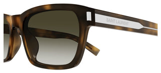 Saint Laurent SL 662 men Havana Squared Sunglasses