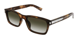 Saint Laurent SL 662 men Havana Squared Sunglasses