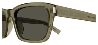 Saint Laurent SL 662 men Green Squared Sunglasses