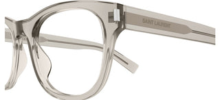 Saint Laurent SL 663 unisex Brown Squared Eyeglasses