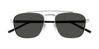 Saint Laurent SL 665 unisex Silver Pilot Sunglasses