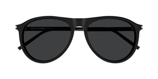 Saint Laurent SL 667 unisex Black Pilot Sunglasses