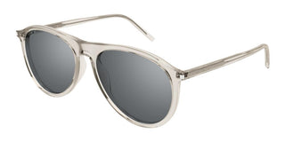 Saint Laurent SL 667 unisex Brown Pilot Sunglasses