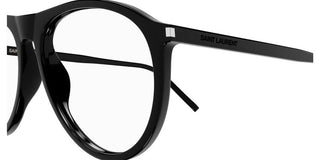 Saint Laurent SL 667 OPT unisex Black Round Eyeglasses