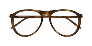 Saint Laurent SL 667 OPT unisex Havana Round Eyeglasses