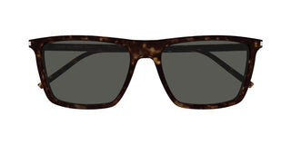 Saint Laurent SL 668 men Havana Squared Sunglasses