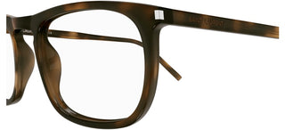 Saint Laurent SL 670 unisex Havana Round Eyeglasses