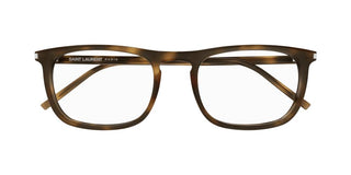 Saint Laurent SL 670 unisex Havana Round Eyeglasses