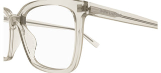 Saint Laurent SL 672 men Brown Squared Eyeglasses