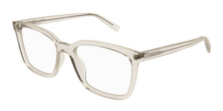 Saint Laurent SL 672 men Brown Squared Eyeglasses