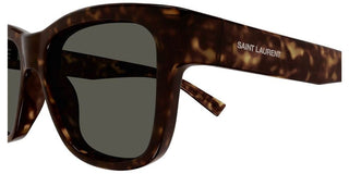 Saint Laurent SL 674 men Havana Geometric Sunglasses