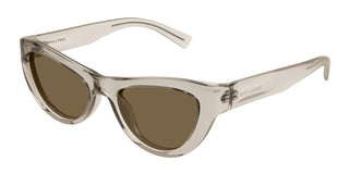 Saint Laurent SL 676 women Brown Cat Eye Sunglasses