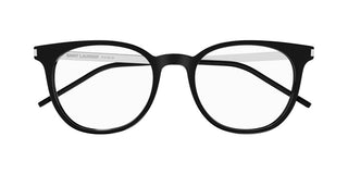 Saint Laurent SL 683/F unisex Black Round Eyeglasses