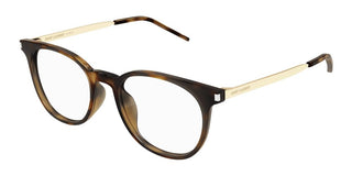 Saint Laurent SL 683/F unisex Havana Round Eyeglasses