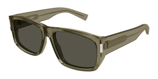 Saint Laurent SL 689 men Green Squared Sunglasses