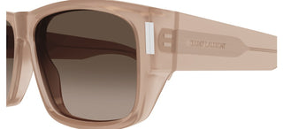 Saint Laurent SL 689 men Pink Squared Sunglasses