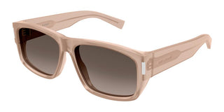 Saint Laurent SL 689 men Pink Squared Sunglasses