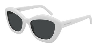 Saint Laurent SL 68 women White Butterfly Sunglasses