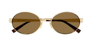 Saint Laurent SL 692 women Gold Round Sunglasses