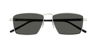 Saint Laurent Sl 700 Women Silver Rectangle Sunglasses