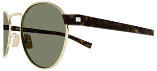 Saint Laurent Sl 707 Men Gold Round Sunglasses