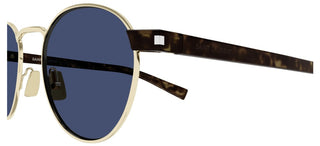 Saint Laurent Sl 707 Men Gold Round Sunglasses