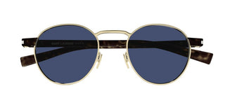 Saint Laurent Sl 707 Men Gold Round Sunglasses