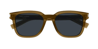 Saint Laurent Sl 711/k Men Brown Squared Sunglasses