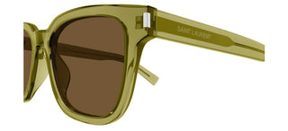 Saint Laurent Sl 711/k Men Green Squared Sunglasses