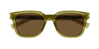 Saint Laurent Sl 711/k Men Green Squared Sunglasses