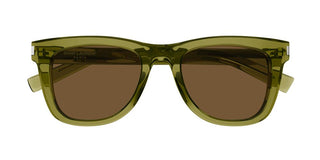 Saint Laurent Sl 712 Unisex Green Squared Sunglasses