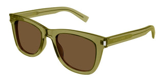 Saint Laurent Sl 712 Unisex Green Squared Sunglasses