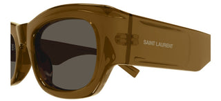 Saint Laurent Sl 713 Women Brown Rectangle Sunglasses