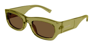 Saint Laurent Sl 713 Women Green Rectangle Sunglasses