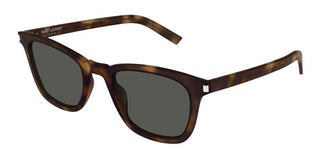 Saint Laurent SL 716 women Havana Squared Sunglasses